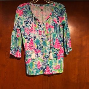 EUC Lilly Pulitzer Top